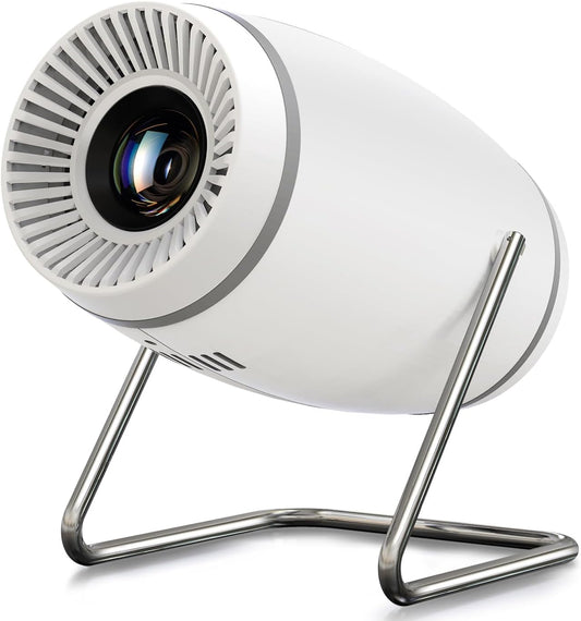 Mini Proyector Portátil Smart WiFi & Bluetooth 4K 130'', HDMI/USB/smartphone/PC